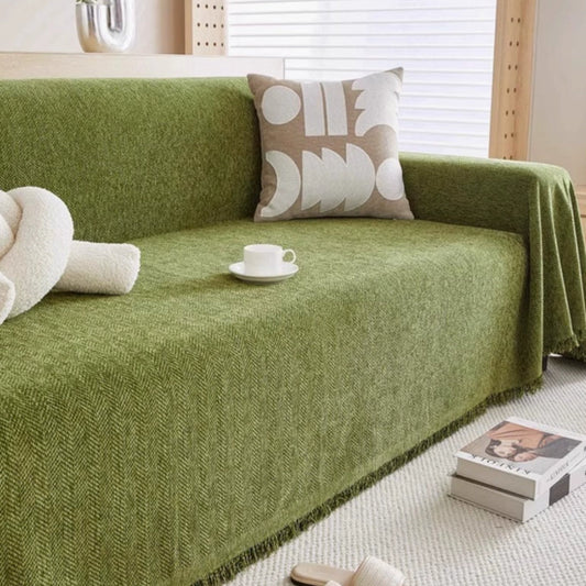Minimalist Sofahoes | Waterdichte Chenille Hoes voor Banken 0