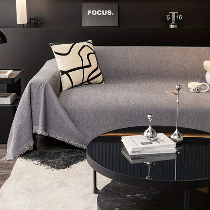 Minimalist Sofahoes | Waterdichte Chenille Hoes voor Banken 2