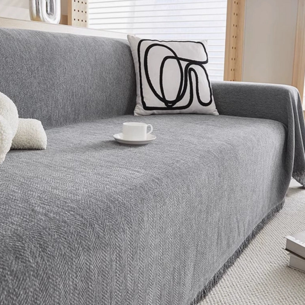 Minimalist Sofahoes | Waterdichte Chenille Hoes voor Banken 3