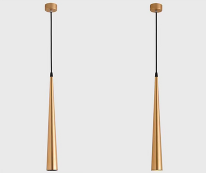 Moderne LED Hanglamp | Dimbare Eetkamer Lamp Aluminium Kegel 0