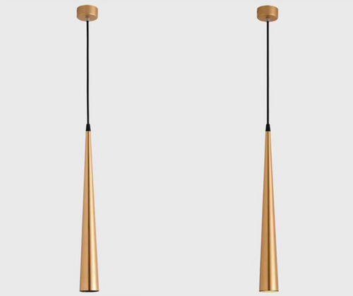 Moderne LED Hanglamp | Dimbare Eetkamer Lamp Aluminium Kegel 0