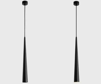 Moderne LED Hanglamp | Dimbare Eetkamer Lamp Aluminium Kegel 1