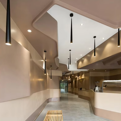 Moderne LED Hanglamp | Dimbare Eetkamer Lamp Aluminium Kegel 4