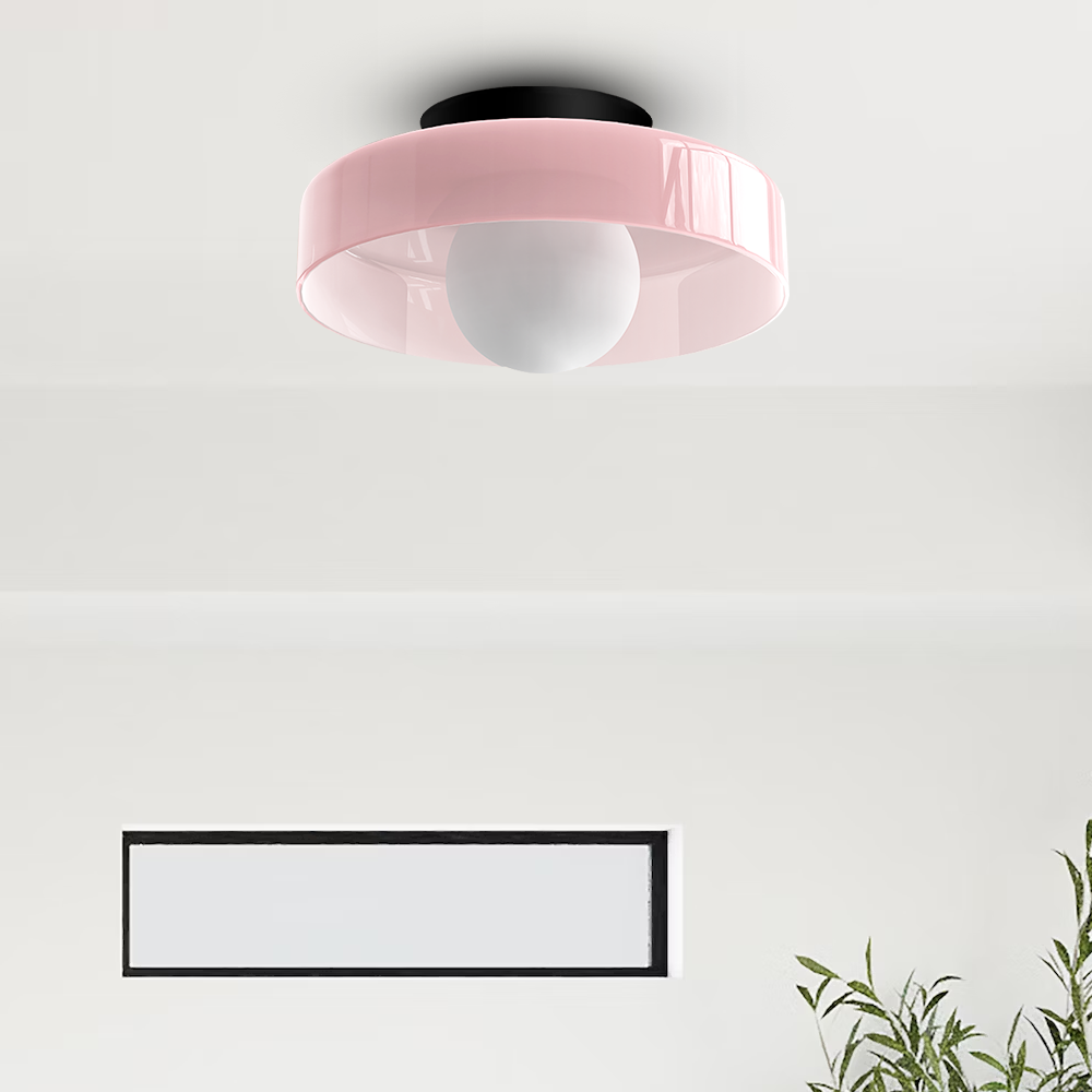 Moderne Ronde Plafondlamp Zwart | LED Plafonniere voor Slaapkamer 12