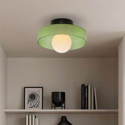 Moderne Ronde Plafondlamp Zwart | LED Plafonniere voor Slaapkamer 14