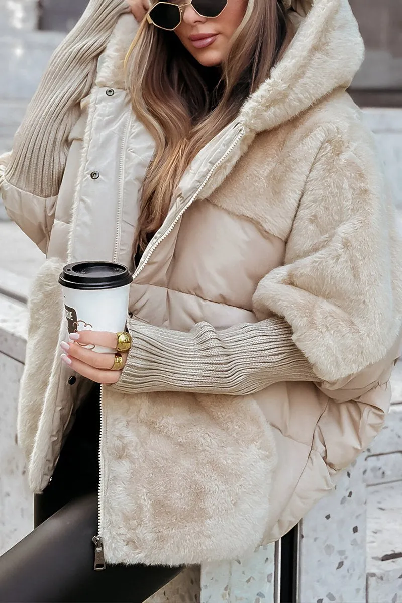 Multicolor Winterjas Dames | Warme Lange Winterjas 5