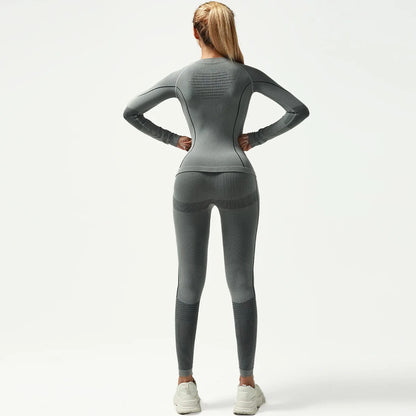 Naadloze Thermische Ondergoedset | Dames Skiwear 3