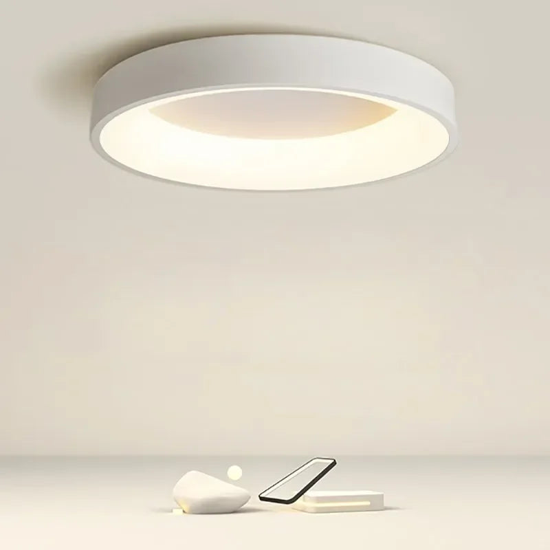 Noordse Ronde LED Plafondlamp | Plafonniere voor Woonkamer 3