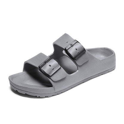 Variant image for Stijlvolle Heren Sandalen met Verstelbare Gesp en Dikke Zool | Casual Open Teen Sandaal voor Lente/Zomer-2