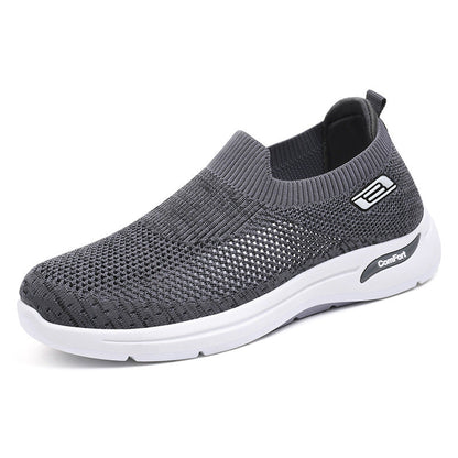 Stijlvolle Heren Sneakers | Ademend Gaas, Lichtgewicht Slip-On Ontwerp voor Comfort en Dagelijks Gebruik-6