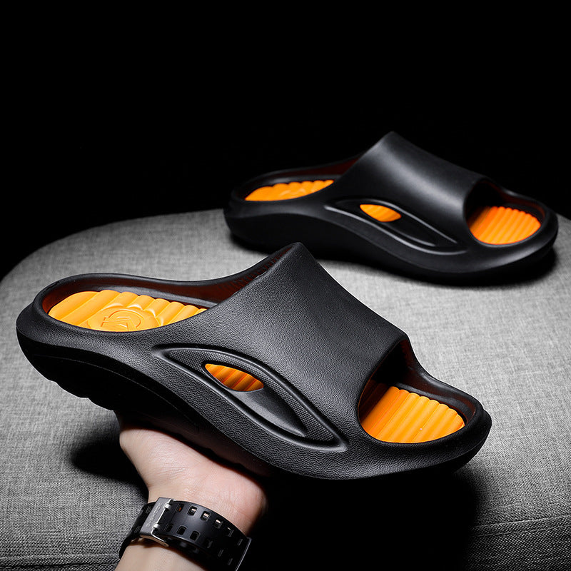 Ademende Open Teen Slip-On Sandalen voor Mannen | Lichtgewicht EVA Zool, Casual Comfort voor Lente en Zomer-2