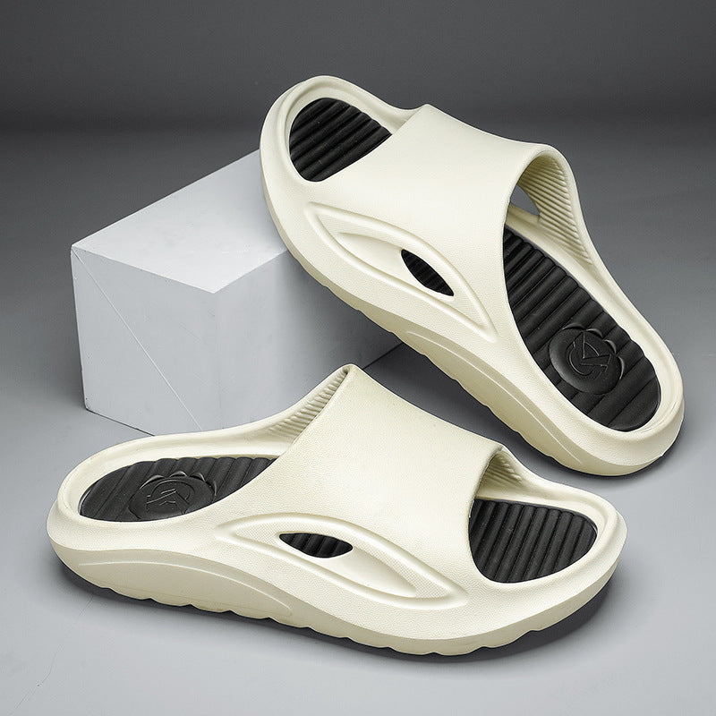 Ademende Open Teen Slip-On Sandalen voor Mannen | Lichtgewicht EVA Zool, Casual Comfort voor Lente en Zomer-3