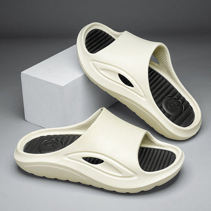 Ademende Open Teen Slip-On Sandalen voor Mannen | Lichtgewicht EVA Zool, Casual Comfort voor Lente en Zomer-3