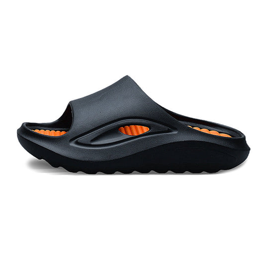Ademende Open Teen Slip-On Sandalen voor Mannen | Lichtgewicht EVA Zool, Casual Comfort voor Lente en Zomer-1