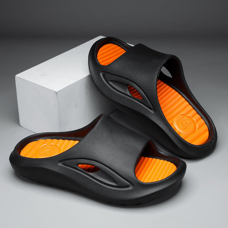 Ademende Open Teen Slip-On Sandalen voor Mannen | Lichtgewicht EVA Zool, Casual Comfort voor Lente en Zomer-5