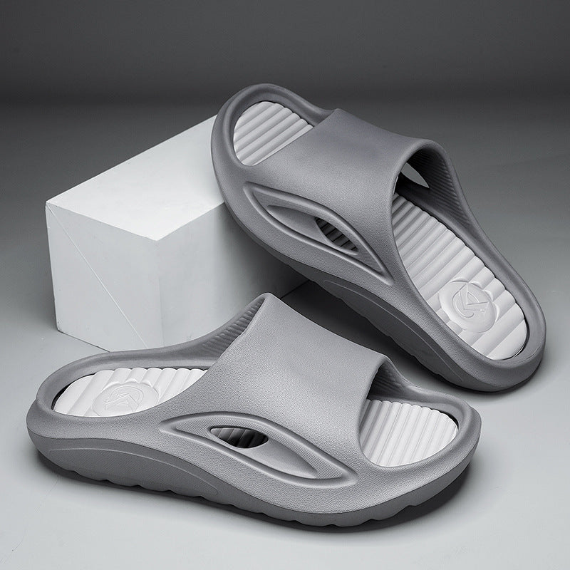 Ademende Open Teen Slip-On Sandalen voor Mannen | Lichtgewicht EVA Zool, Casual Comfort voor Lente en Zomer-4