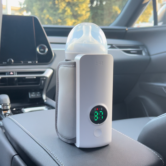 Oplaadbare Flesverwarmer Voor Onderweg | Babyaccessoire 0