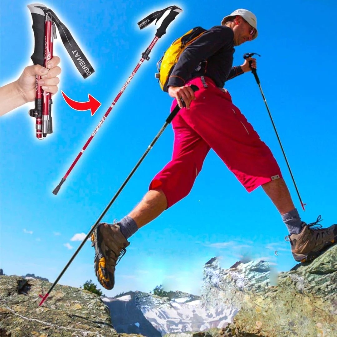 Opvouwbare Wandelstok Aluminium | Lichtgewicht Trekkingstok 1