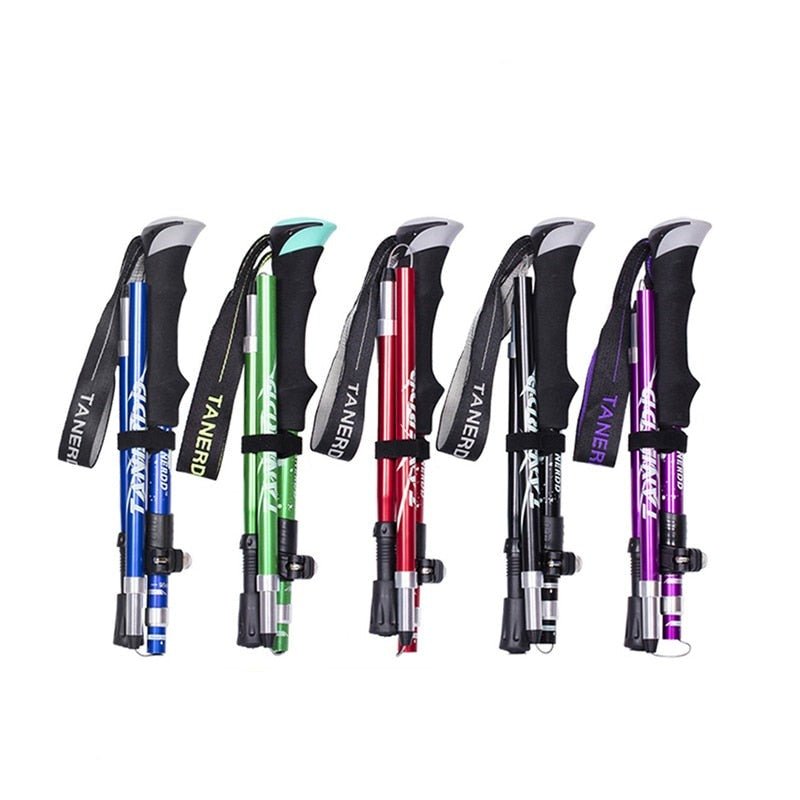 Opvouwbare Wandelstok Aluminium | Lichtgewicht Trekkingstok 7