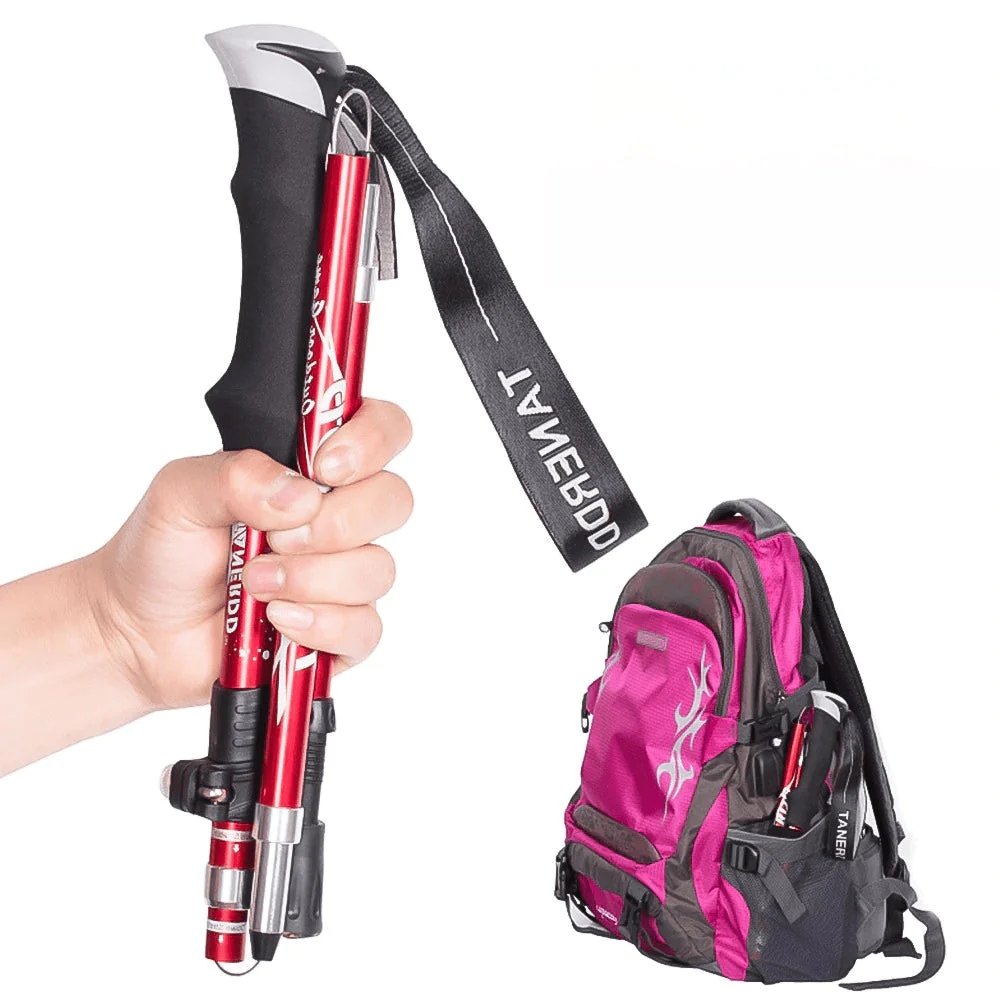 Opvouwbare Wandelstok Aluminium | Lichtgewicht Trekkingstok 8