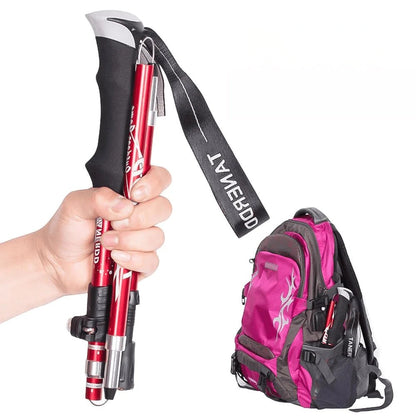 Opvouwbare Wandelstok Aluminium | Lichtgewicht Trekkingstok 8