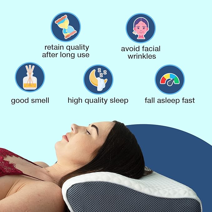 OrthoCloud | Ergonomisch Anti-Snurk Kussen met Traagschuim 4
