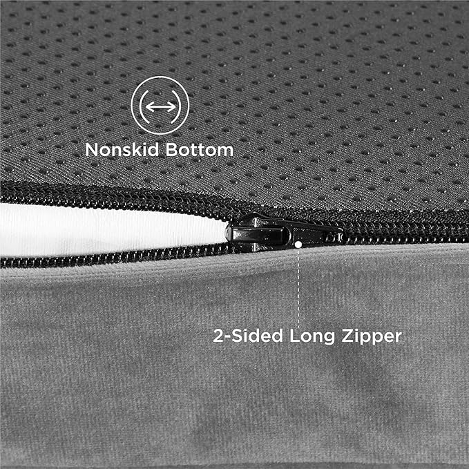 Orthopedisch Hondenbed Grijs | Comfortabele Hondenbank 3