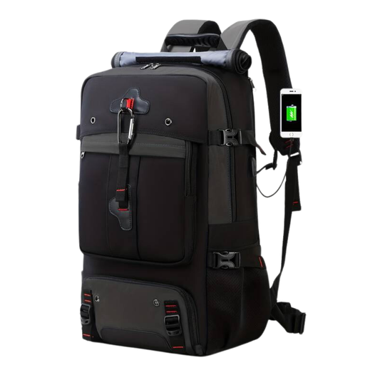 OutdoorHaven Rugzak 50L | Waterdicht en USB Oplaadpoort 0
