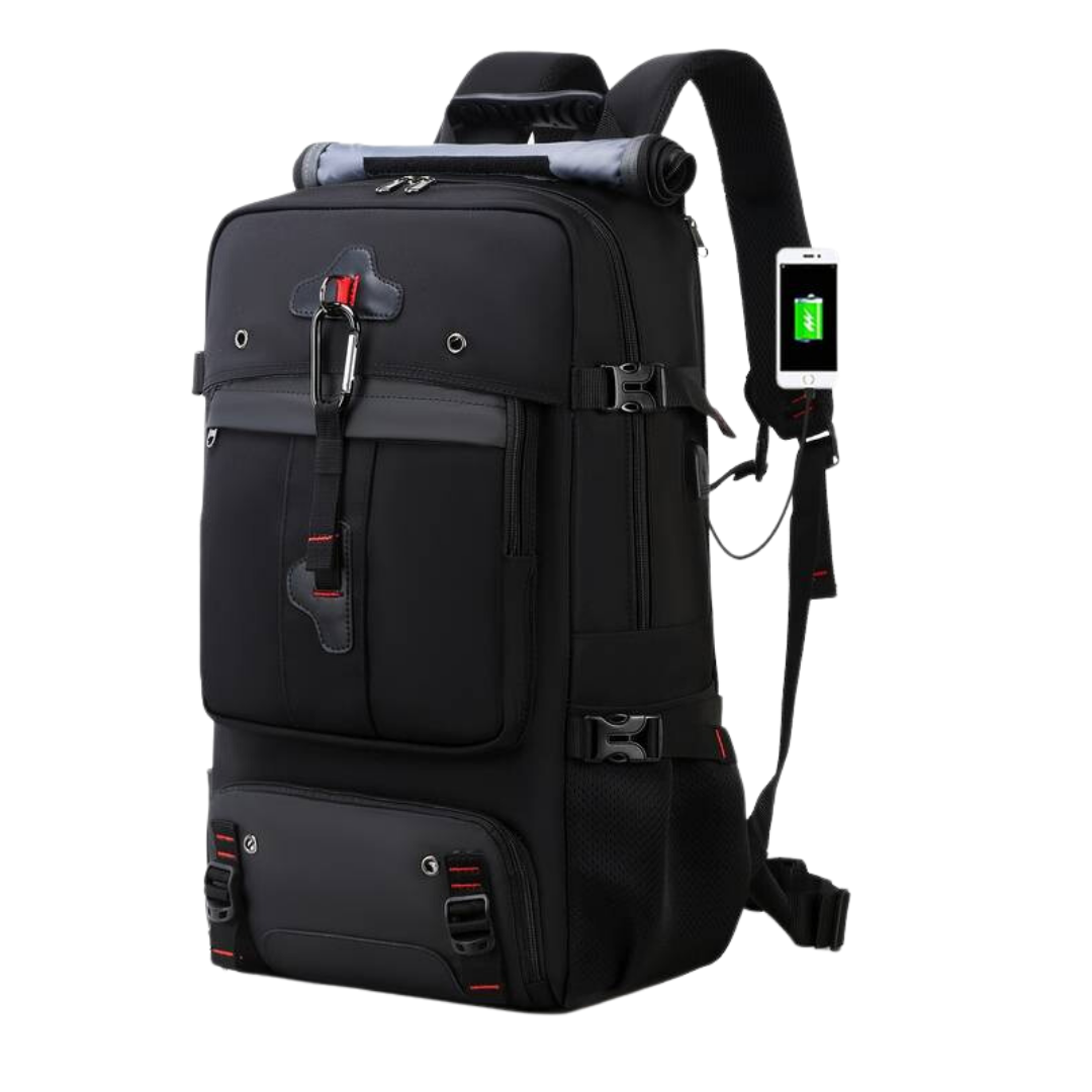 OutdoorHaven Rugzak 50L | Waterdicht en USB Oplaadpoort 1