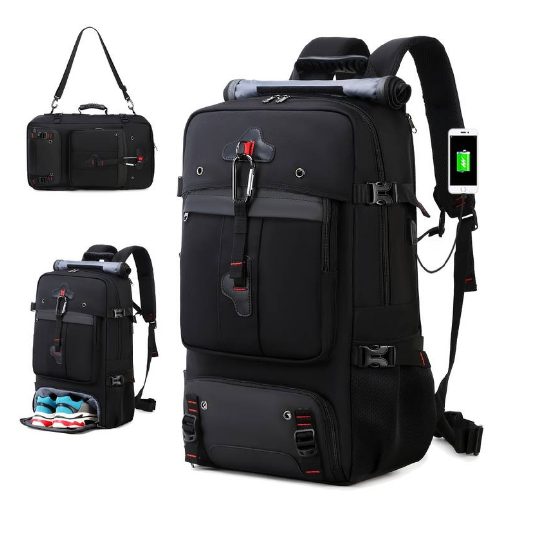 OutdoorHaven Rugzak 50L | Waterdicht en USB Oplaadpoort 5