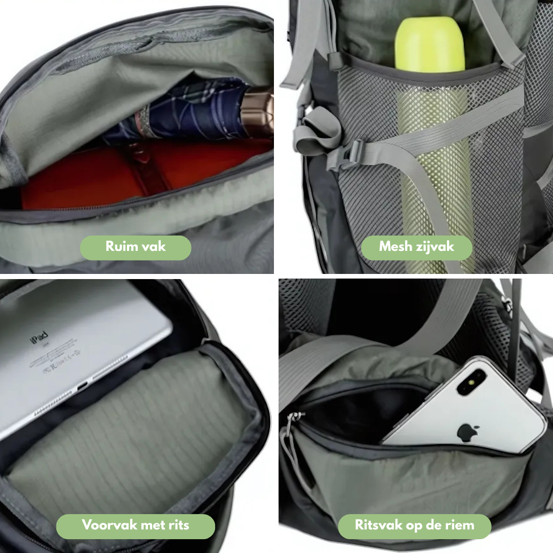 OutdoorHaven | Waterdichte Trekkingrugzak 75L 7