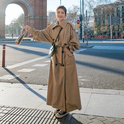 Oversized Dames Trenchcoat | Klassiek Dubbelrijig Design 4