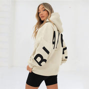 Oversized Hoodie Dames | Comfortabele Zwarte Capuchontrui 0