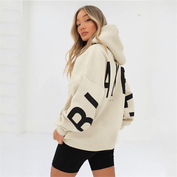 Oversized Hoodie Dames | Comfortabele Zwarte Capuchontrui 0