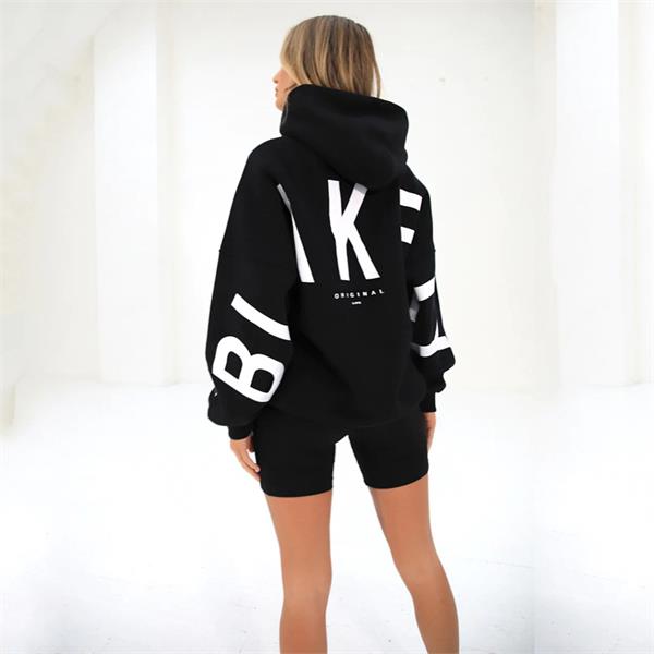 Oversized Hoodie Dames | Comfortabele Zwarte Capuchontrui 3
