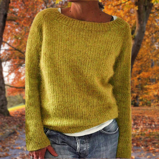 Pleun™ Klassieke Wollen Trui | Damesmode 0