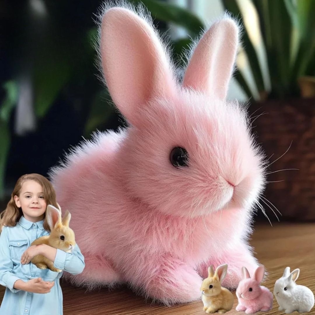 Pluche Konijntje | Realistisch Speelgoed voor Kinderen 4