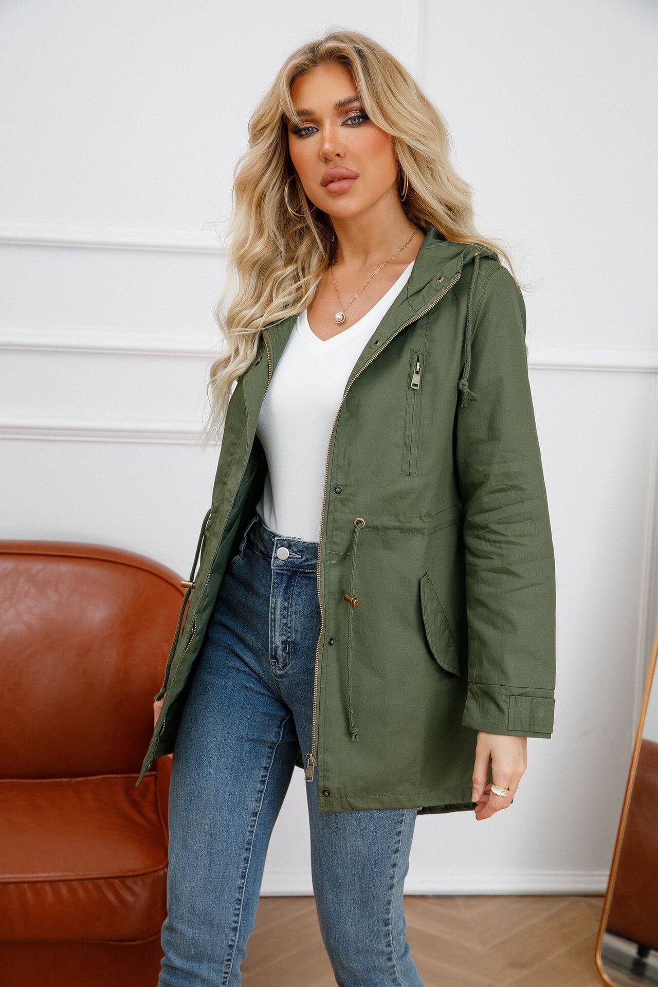 Ralph Parka | Lange Dames Winterjas met Capuchon 1