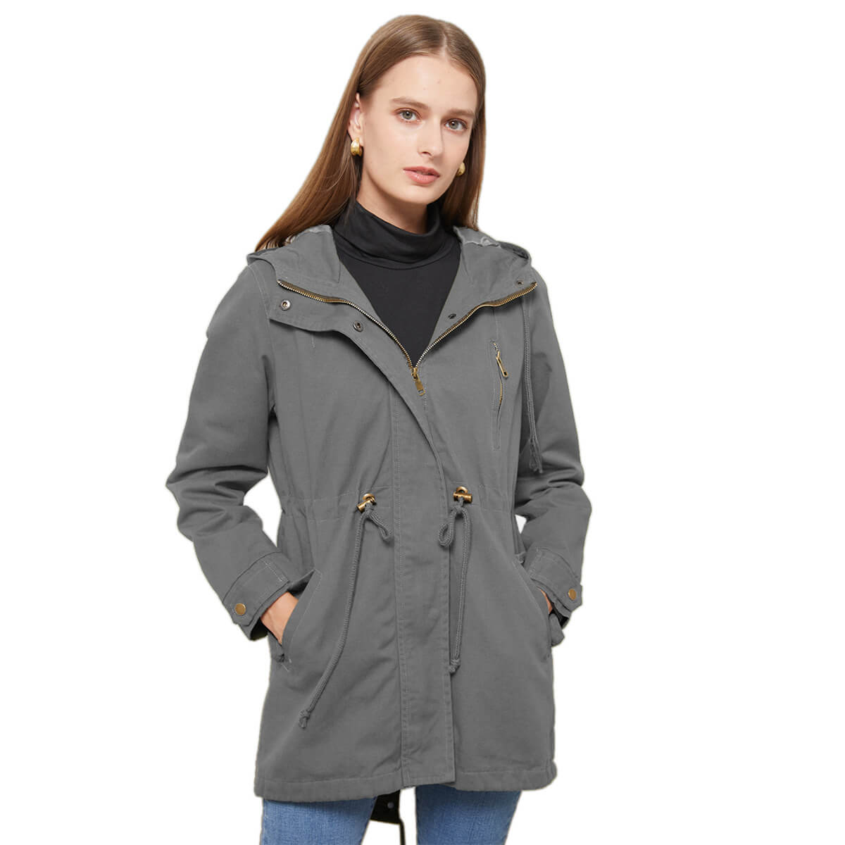 Ralph Parka | Lange Dames Winterjas met Capuchon 5