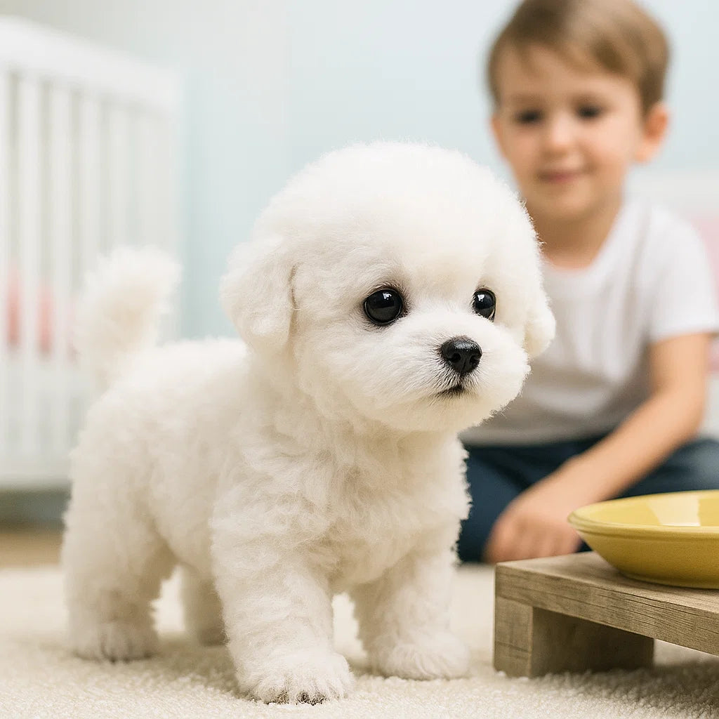 Realistische Interactieve Pluche Robot Puppy | Pluche Speelgoed 0