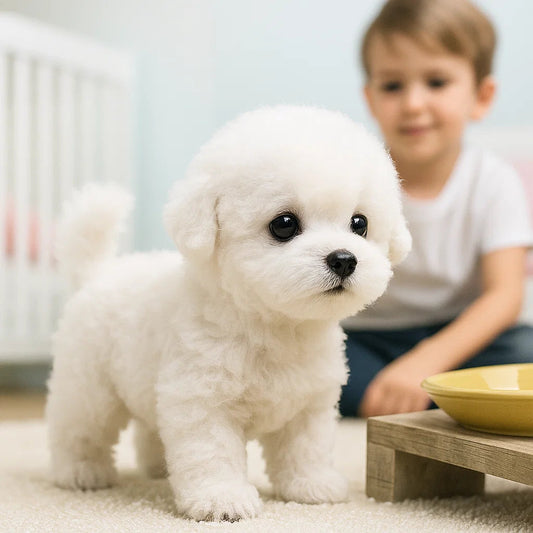 Realistische Interactieve Pluche Robot Puppy | Pluche Speelgoed 0