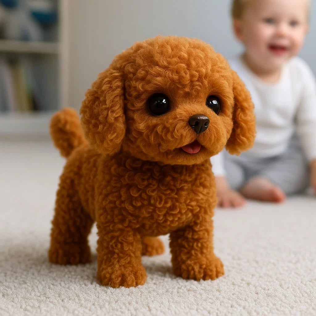 Realistische Interactieve Pluche Robot Puppy | Pluche Speelgoed 2