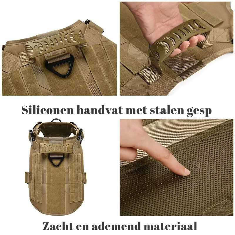 Rexon Hondenharnas | Verstelbaar Niet-Trek Hondenharnas 7