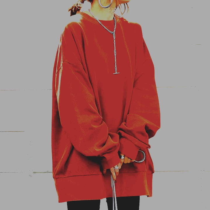 Ronde Sweatshirt voor Dames | Lange Mouwen 4