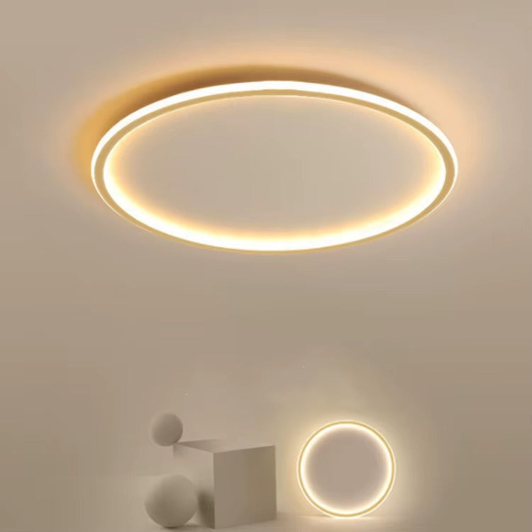 Ronde Zwarte LED Plafondlamp | Scandinavisch Design 9