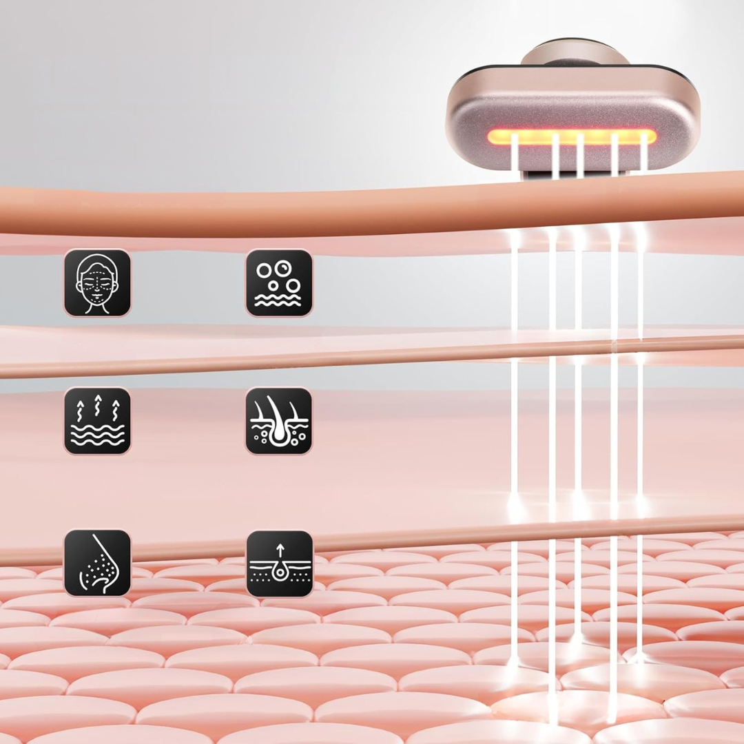 Rood Licht Gezichtstherapie Tool | 4-in-1 Schoonheidstool 5