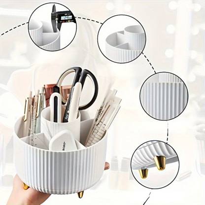 Roterende Make-uporganisator | Plastic Opslag met 5 Compartimenten 8