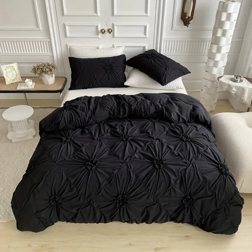 Ruffle Flower | Dekbedovertrekset met Pinch-Pleat Design 5