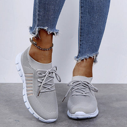 Lichtgewicht Dames Wandelschoenen met Ademend Gaas en Slipbestendige Zool | Ergonomisch Comfort en Ondersteuning-6