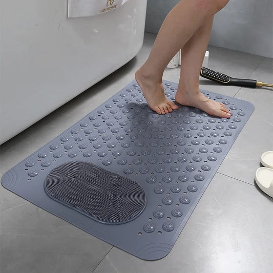 SafeGrip | Antislip Douchemat met Voetenscrubber 0